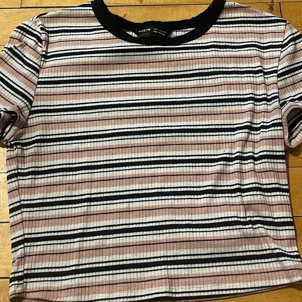 Striped Crop Top